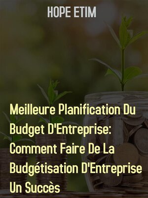 cover image of Meilleure Planification Du Budget D'Entreprise